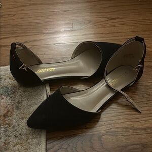 size 10 business professional flats Dream Paris Women's Black Flats